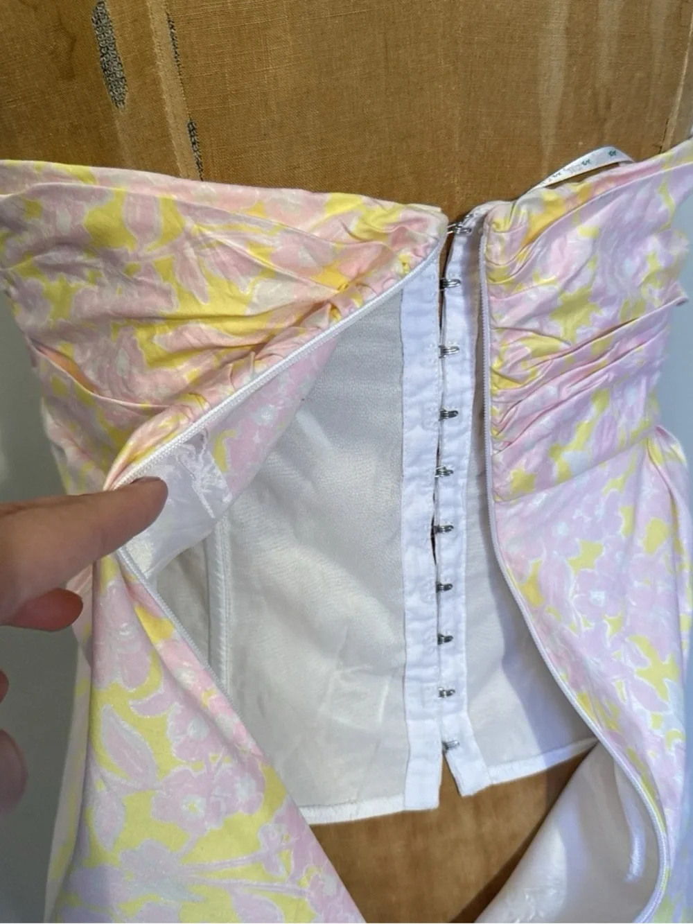 Lilly Pulitzer Strapless Light Pink Dress - Picture 8 of 14